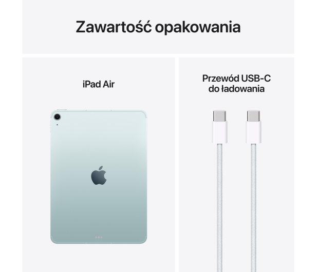 Apple iPad Air 11" M3 256GB 5G Niebieski - 1321912 - zdjęcie 10